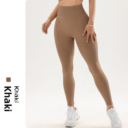 Thigh-raising fitness pants