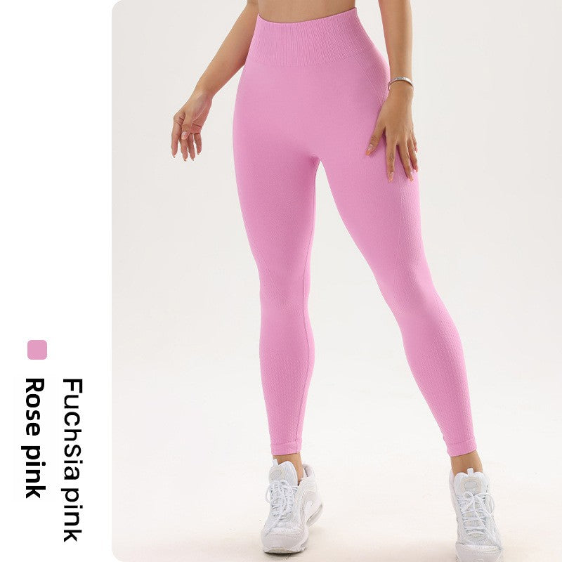 Thigh-raising fitness pants